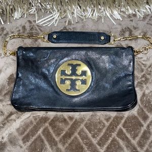 Tory Burch Reva Leather Clutch❤️❤️